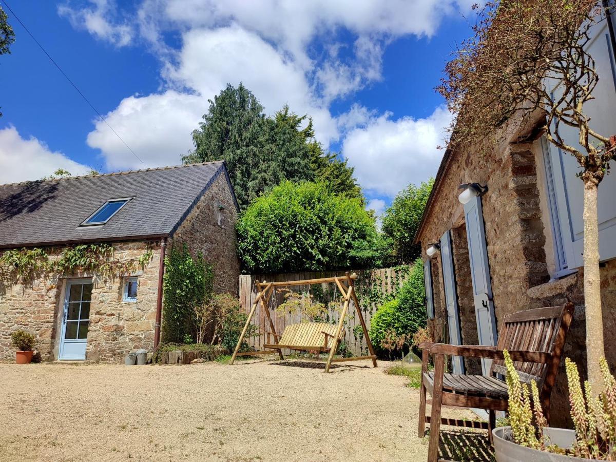 La Tisserande : Maison D'Hotes Creative & Ecologique Saint-Thégonnec Kültér fotó